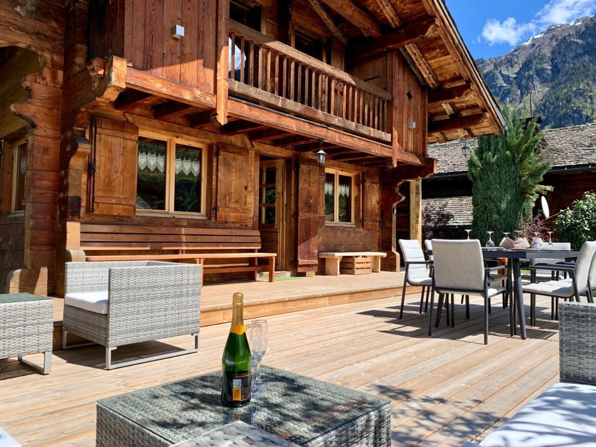 Alpen Lounge Villa Servoz Buitenkant foto