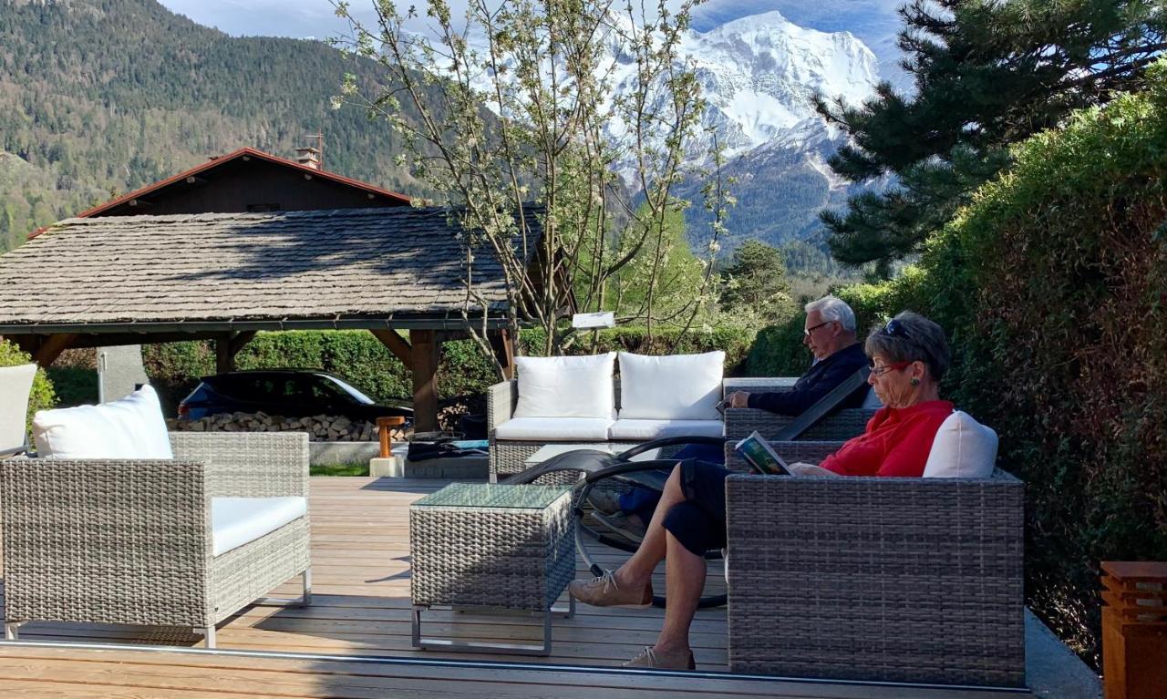 Alpen Lounge Villa Servoz Buitenkant foto